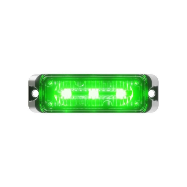 Flex 3 LED Grille Light Head - Green
